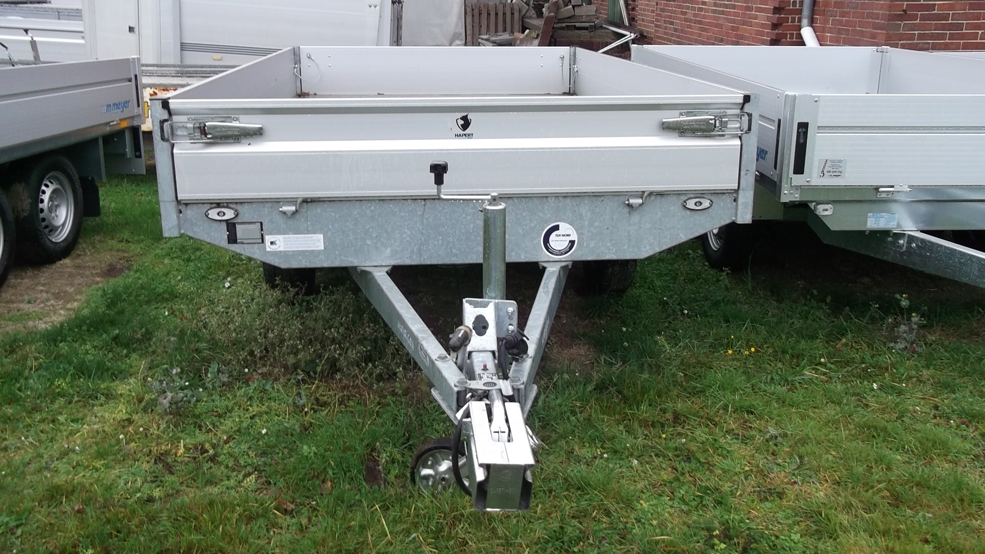 offener Tandem-Kastenanhänger/Hochlader, HAPERT Azure H-2, 2.000 kg, 335x180x30 – Bild 3