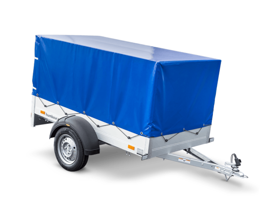 1-Achser-Kastenanhänger/Tieflader HUMBAUR Startrailer, H 752513, 750 kg – Bild 2