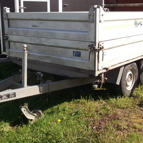 Unsinn 3 Seiten Kipper UDK 3030 - 14- 1750 - 3000 kg ( Auffahrschienen, Bordwandaufsatz 580mm )