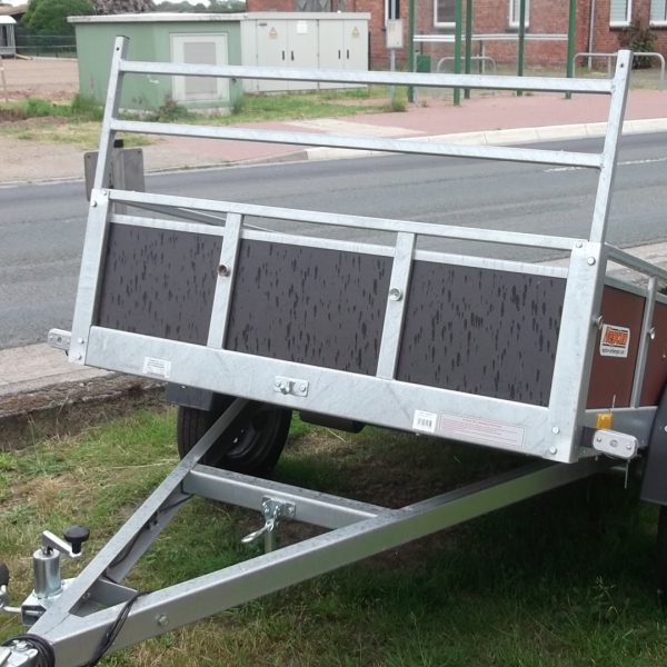 Neptun Trailwood 1-Achser-Kastenanhänger/Tieflader, Kippanhänger 750 kg
