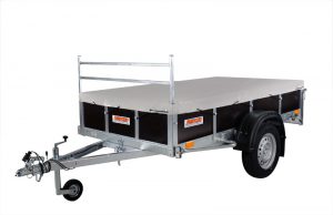 Neptun Trailwood 1-Achser-Kastenanhänger/Tieflader, Kippanhänger 750 kg – Bild 4