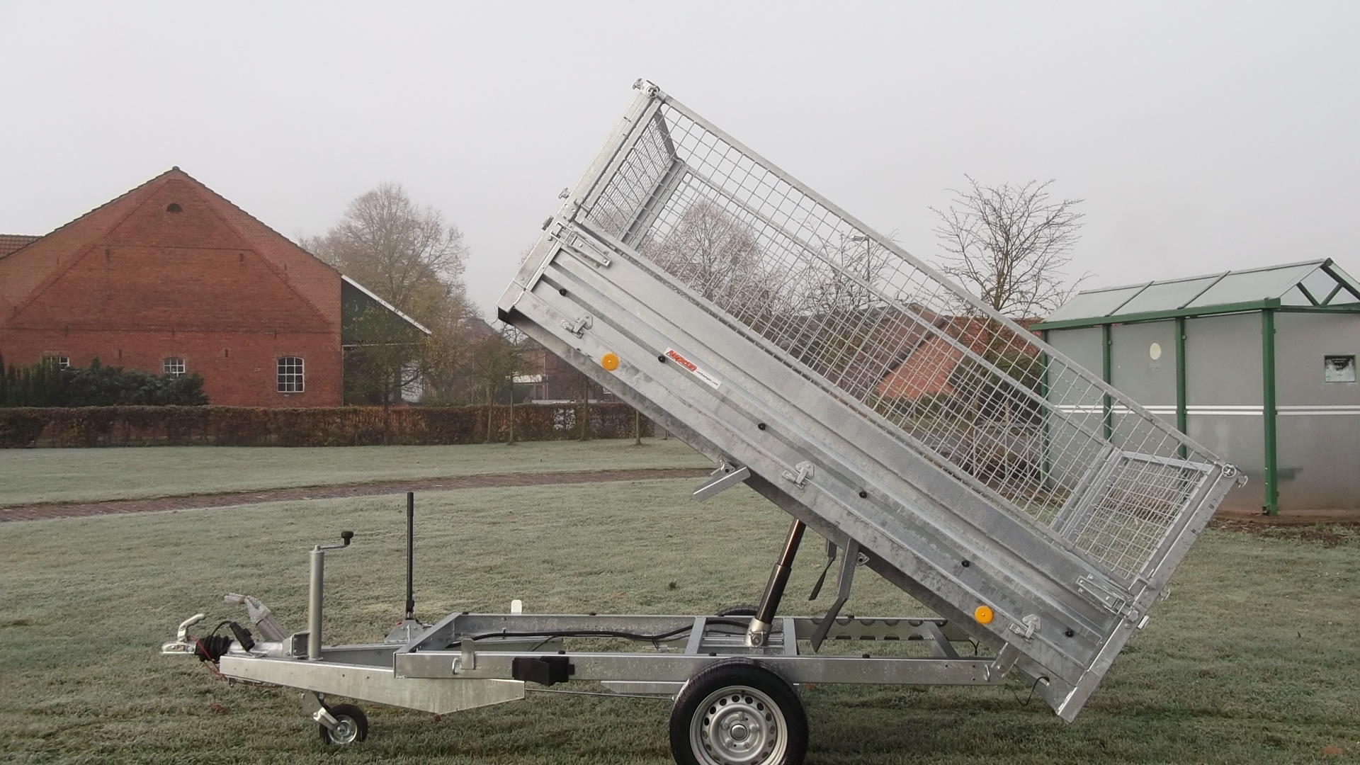 Neptun Kipper 1Achser, Akkuschrauberpumpe Kippanhänger 1500 kg! Preisknaller – Bild 4