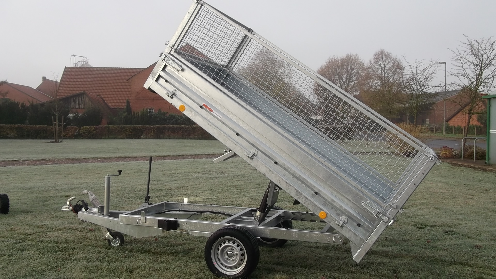 Neptun Kipper 1Achser, Akkuschrauberpumpe Kippanhänger 1500 kg! Preisknaller – Bild 5