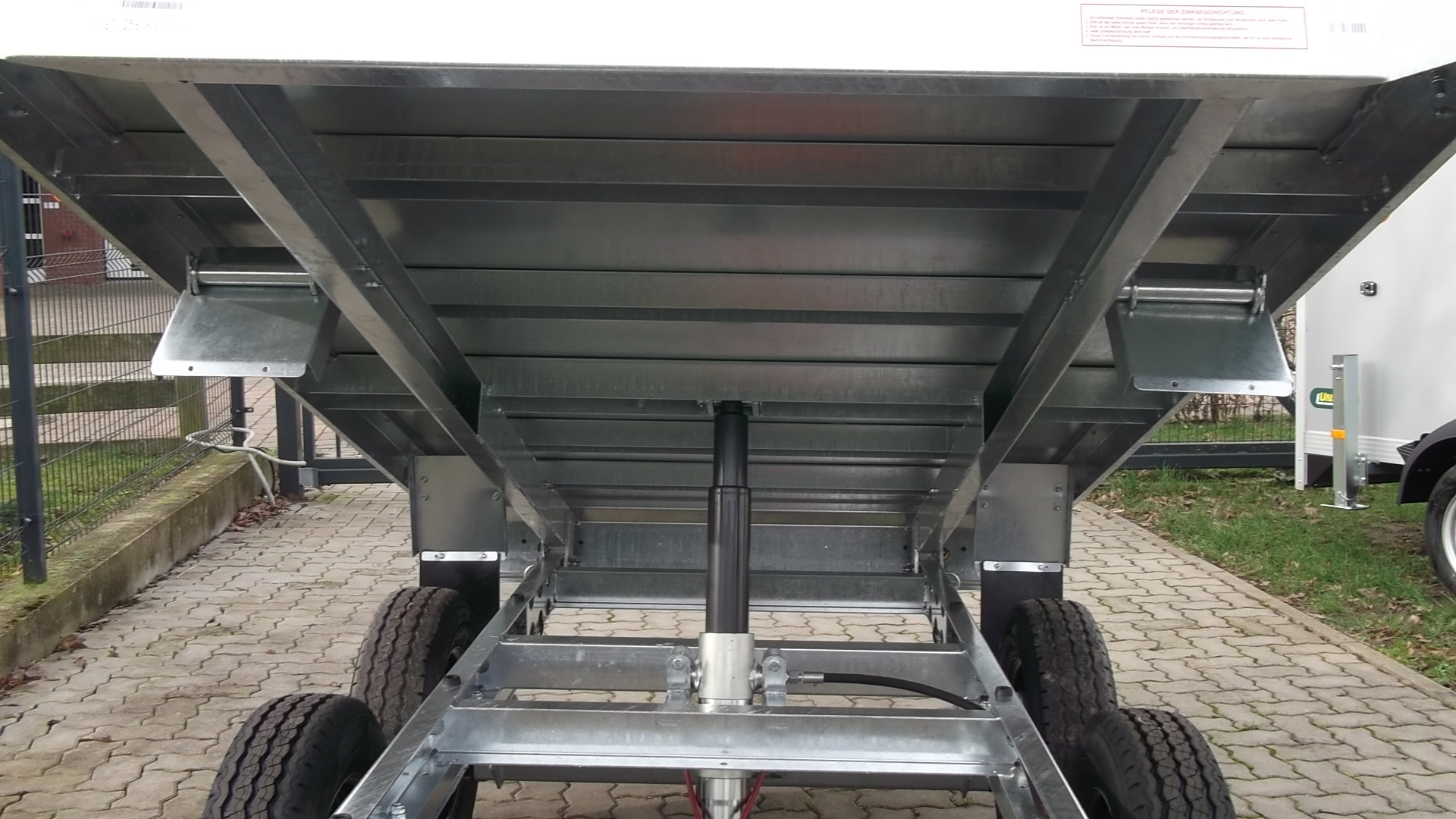 Neptun Kipper 2Achser, Akkuschrauberpumpe Kippanhänger 2700 kg! Preisknaller – Bild 5