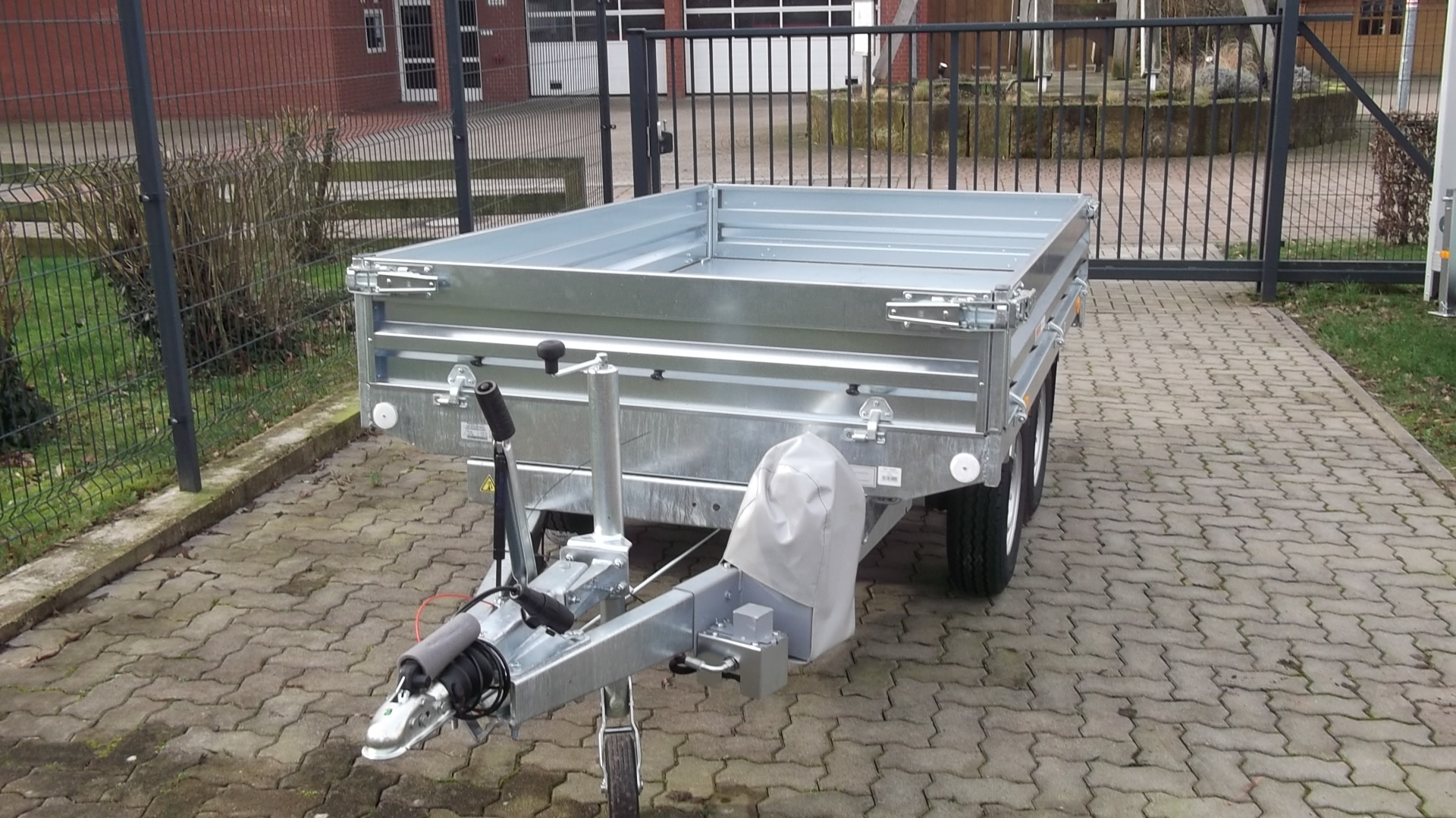 Neptun Kipper 2Achser, Akkuschrauberpumpe Kippanhänger 2700 kg! Preisknaller – Bild 6